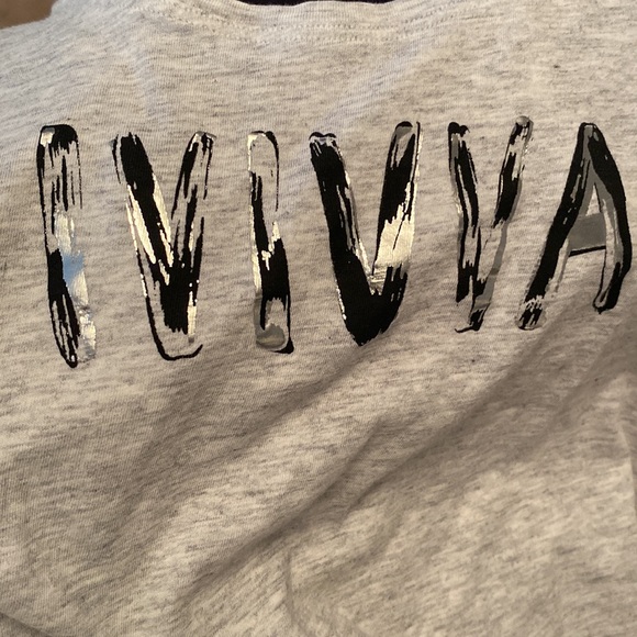 Ivivva Lululemon Happy Livin tank size 8 grey cotton tanks - Picture 7 of 8